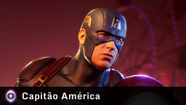 captura de tela do capitão américa