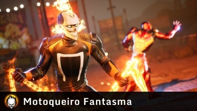 captura de tela do motoqueiro fantasma